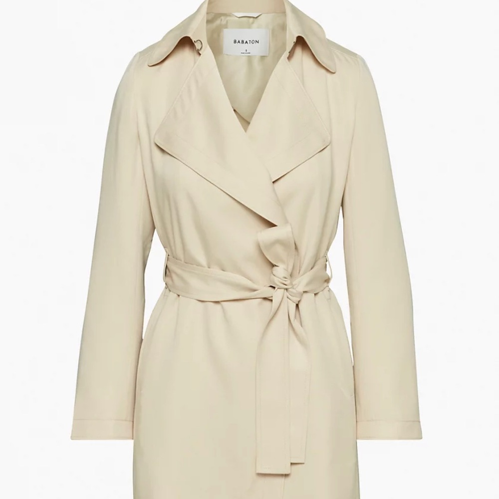 ARITZIA BABATON Maximo Trench Coat Jacket - Picture 3 of 16